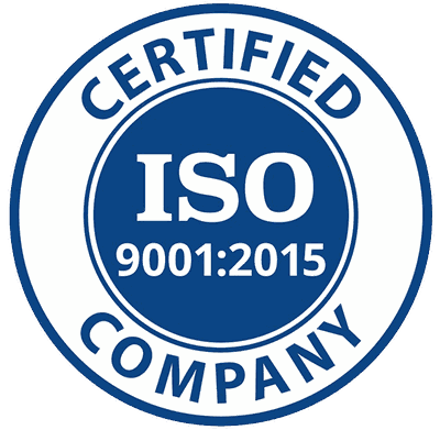 ISO 9001:2015 tanúsított vállalat